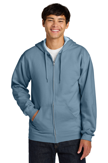 Gildan Softstyle® Midweight Fleece Full-Zip Hooded Sweatshirt