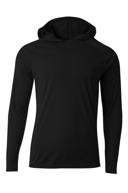 A4 Cooling Performance Long Sleeve Hooded Tee