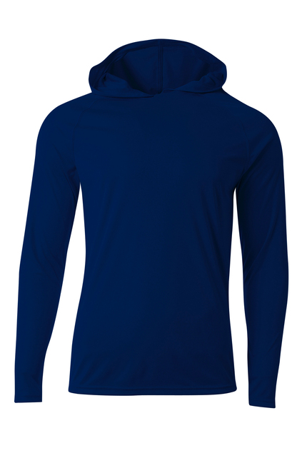 A4 Cooling Performance Long Sleeve Hooded Tee