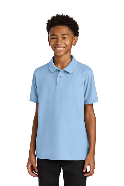Port Authority® Youth Wearever Signature Pique Polo