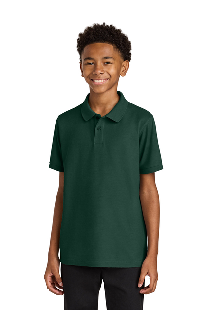 Port Authority® Youth Wearever Signature Pique Polo
