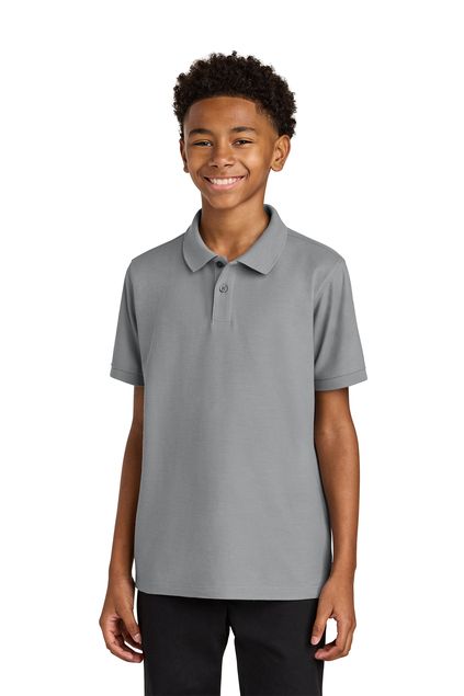 Port Authority® Youth Wearever Signature Pique Polo