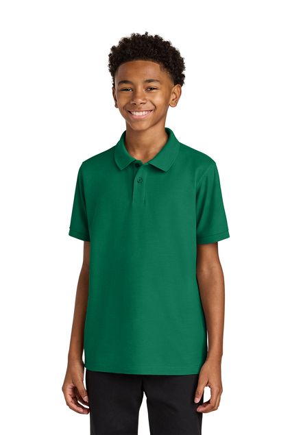 Port Authority® Youth Wearever Signature Pique Polo