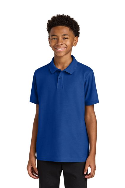 Port Authority® Youth Wearever Signature Pique Polo