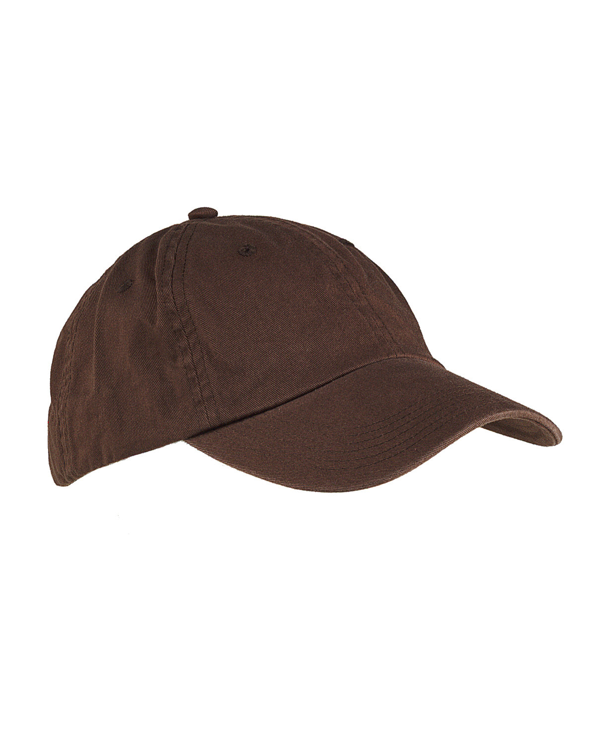 Big Accessories 6-Panel Washed Twill Low-Profile Cap