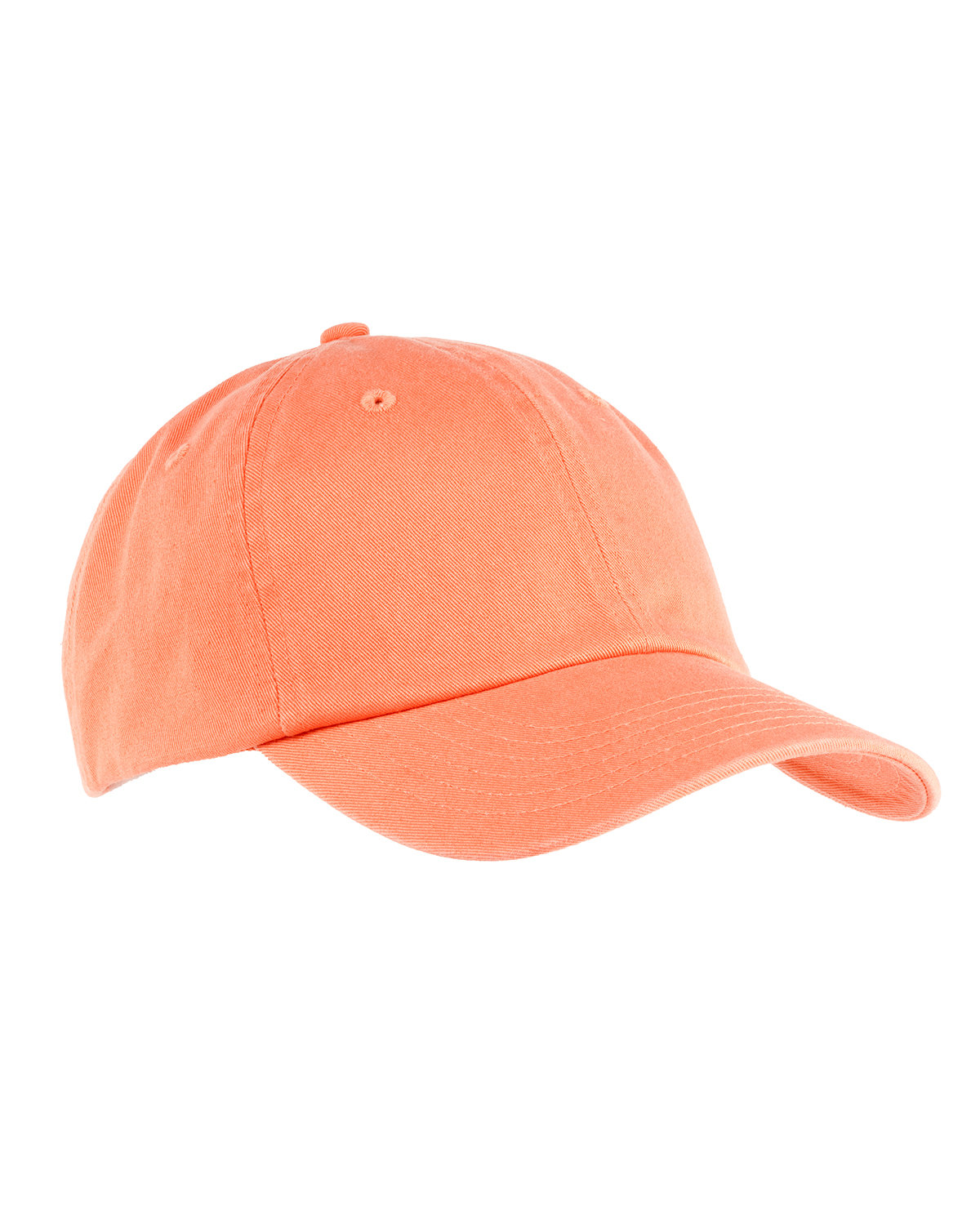 Big Accessories 6-Panel Washed Twill Low-Profile Cap