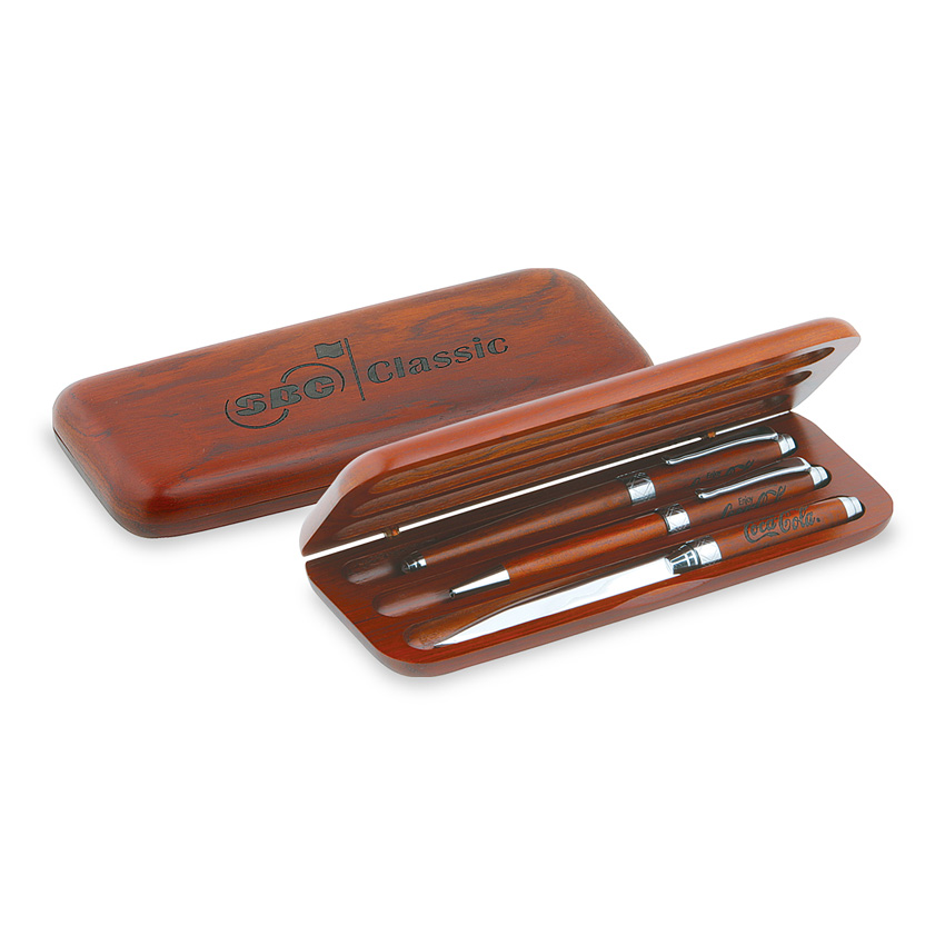 Natural Wood Pen Box Series