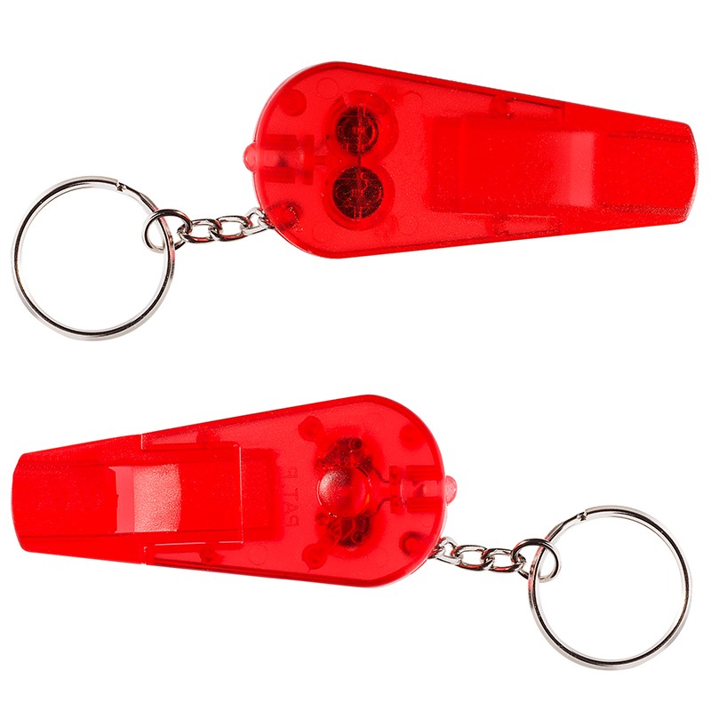Prime Line Light 'N Whistle Keychain