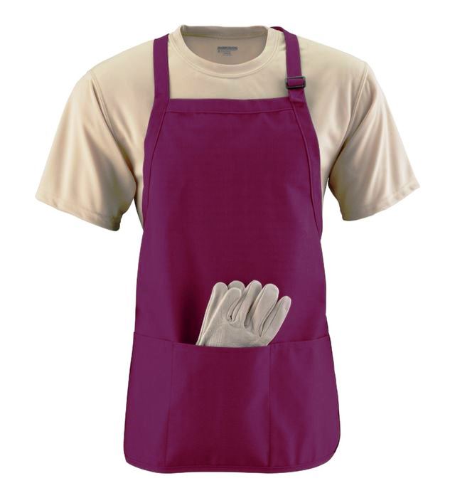 Medium Length Apron with Pouch