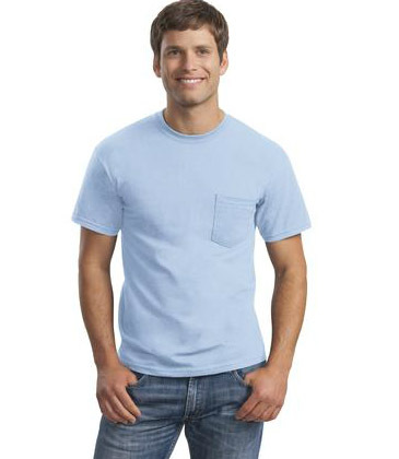 Gildan - Ultra Cotton 100% Cotton T-Shirt with Pocket