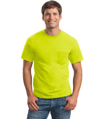 Gildan - Ultra Cotton 100% Cotton T-Shirt with Pocket