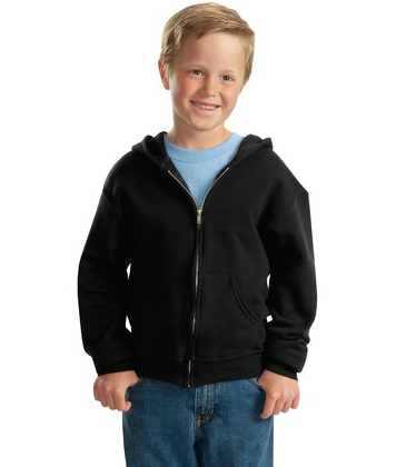 Jerzees® - Youth NuBlend® Full-Zip Hooded Sweatshirt