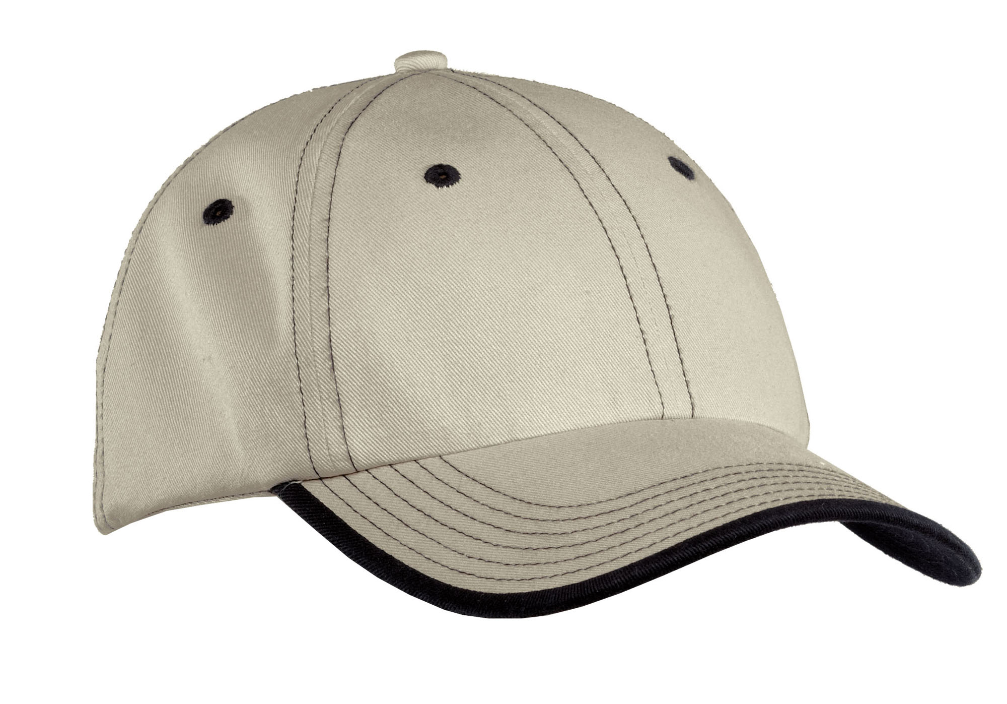 Port Authority® Vintage Washed Contrast Stitch Cap