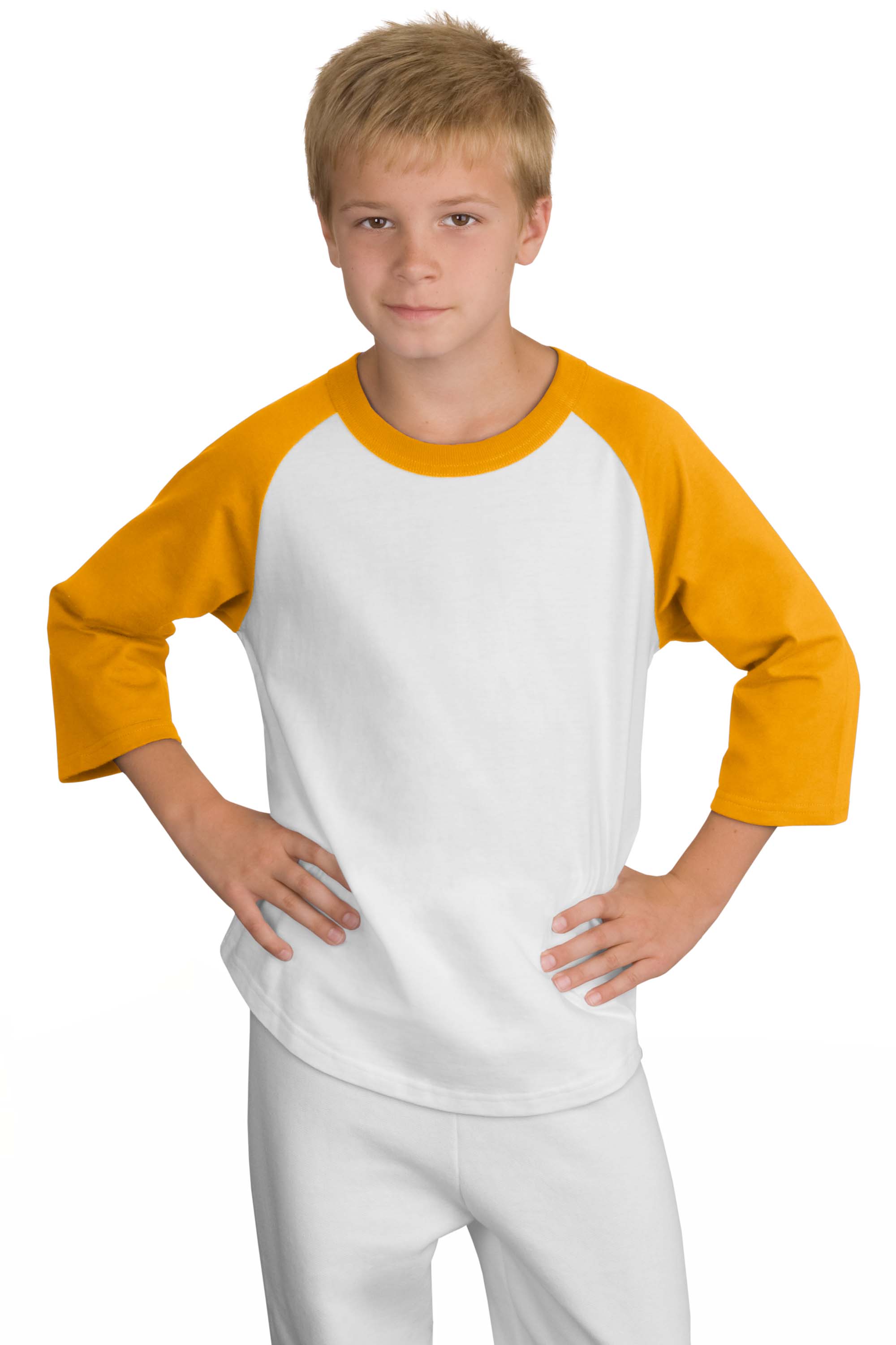 Sport-Tek® Youth Colorblock Raglan Jersey