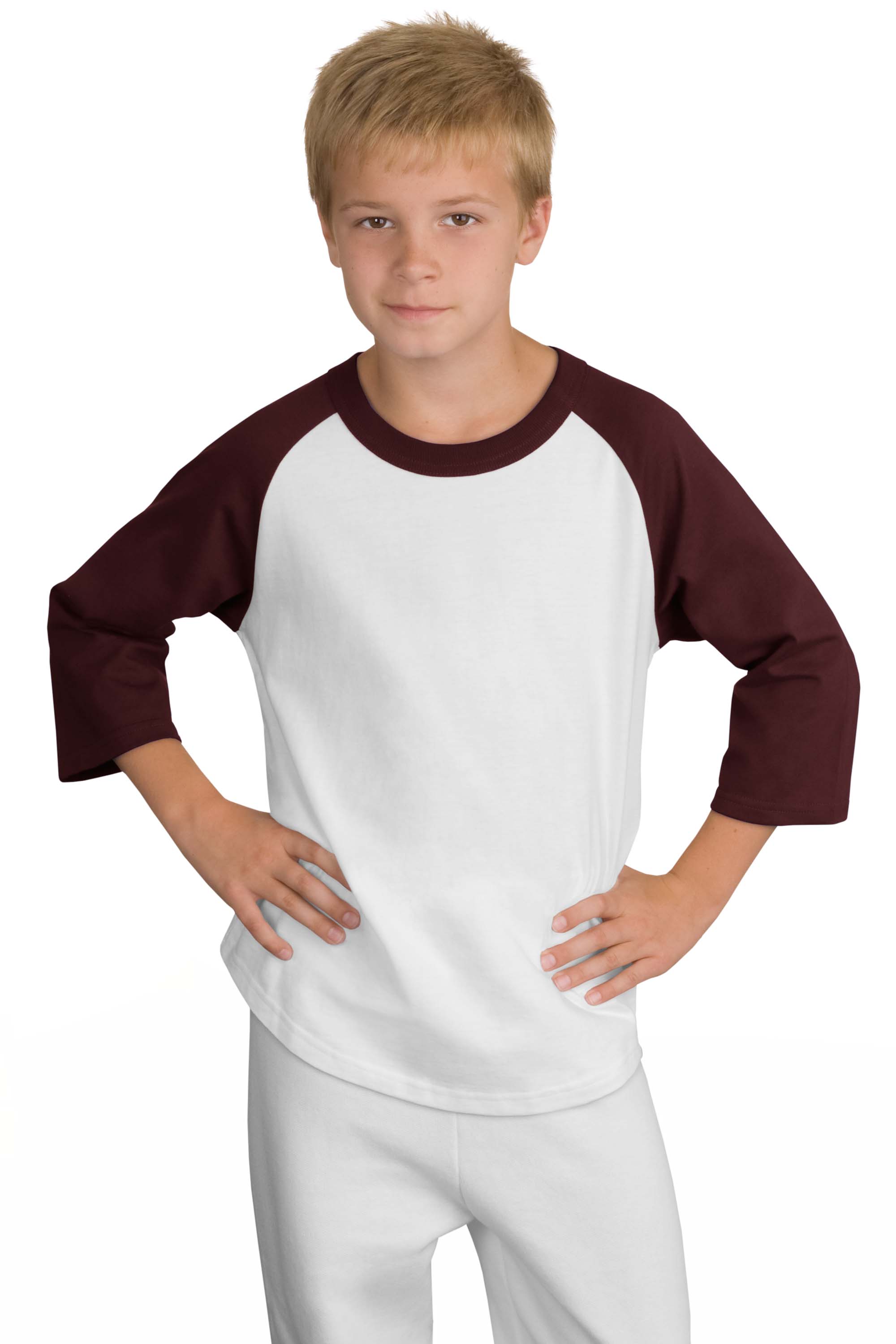 Sport-Tek® Youth Colorblock Raglan Jersey
