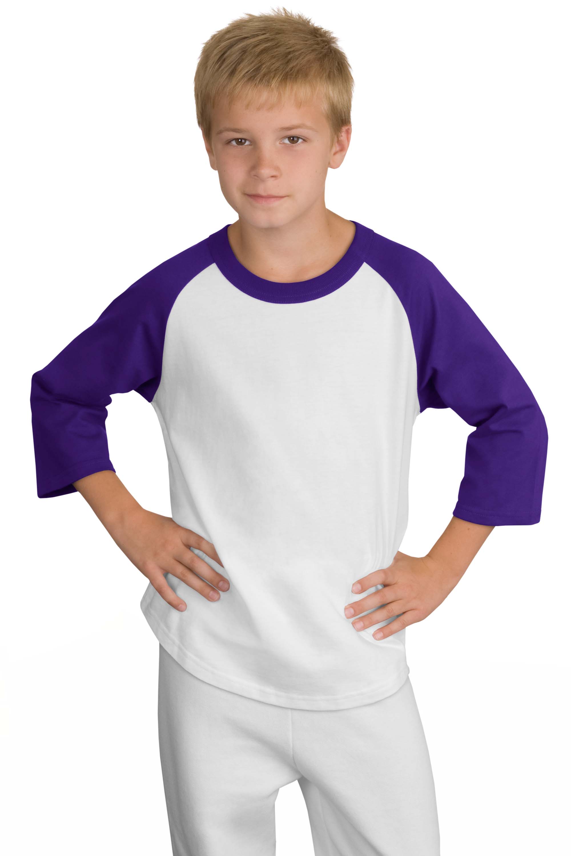 Sport-Tek® Youth Colorblock Raglan Jersey