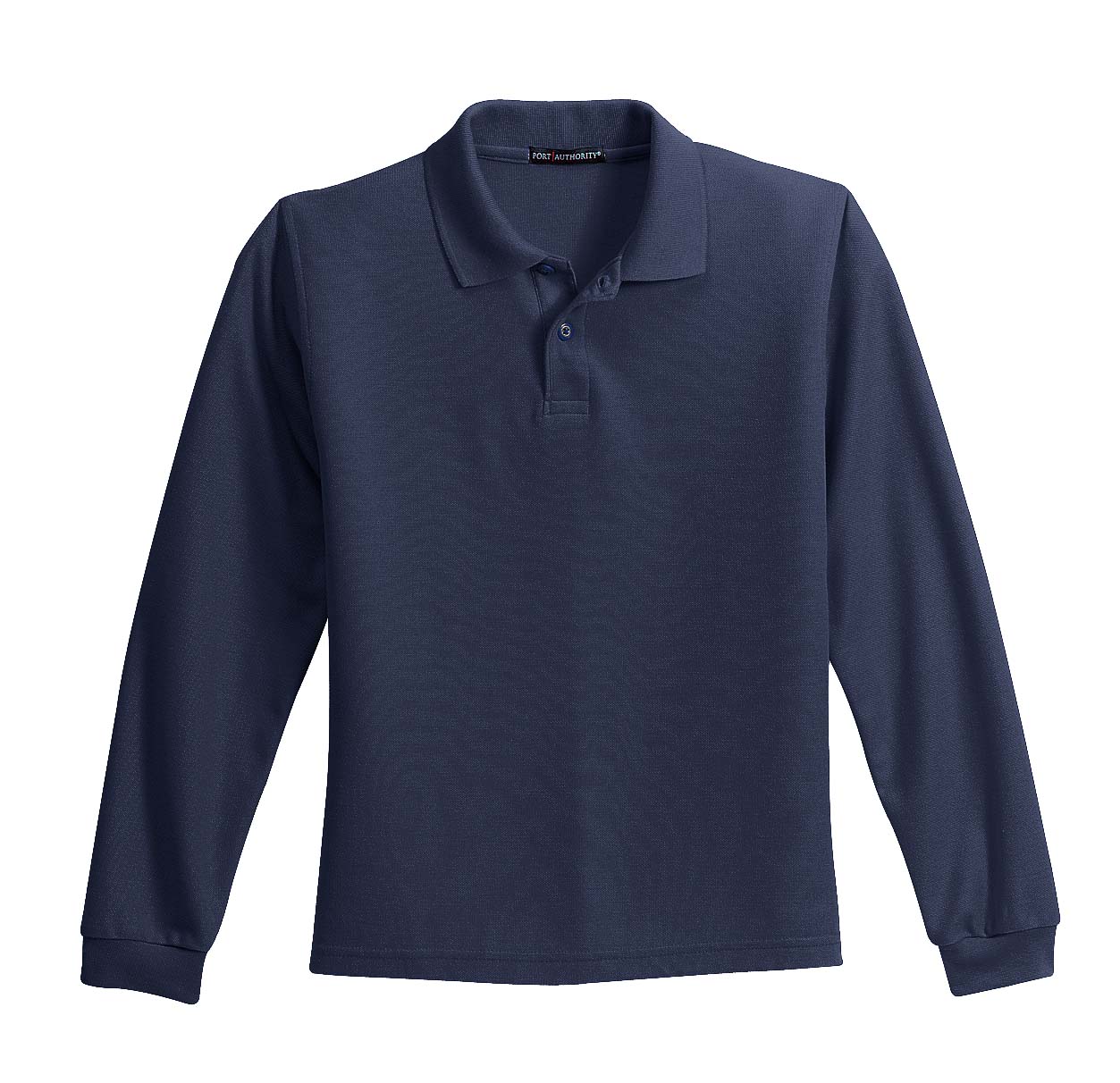 Port Authority® - Youth Long Sleeve Silk Touch™ Polo