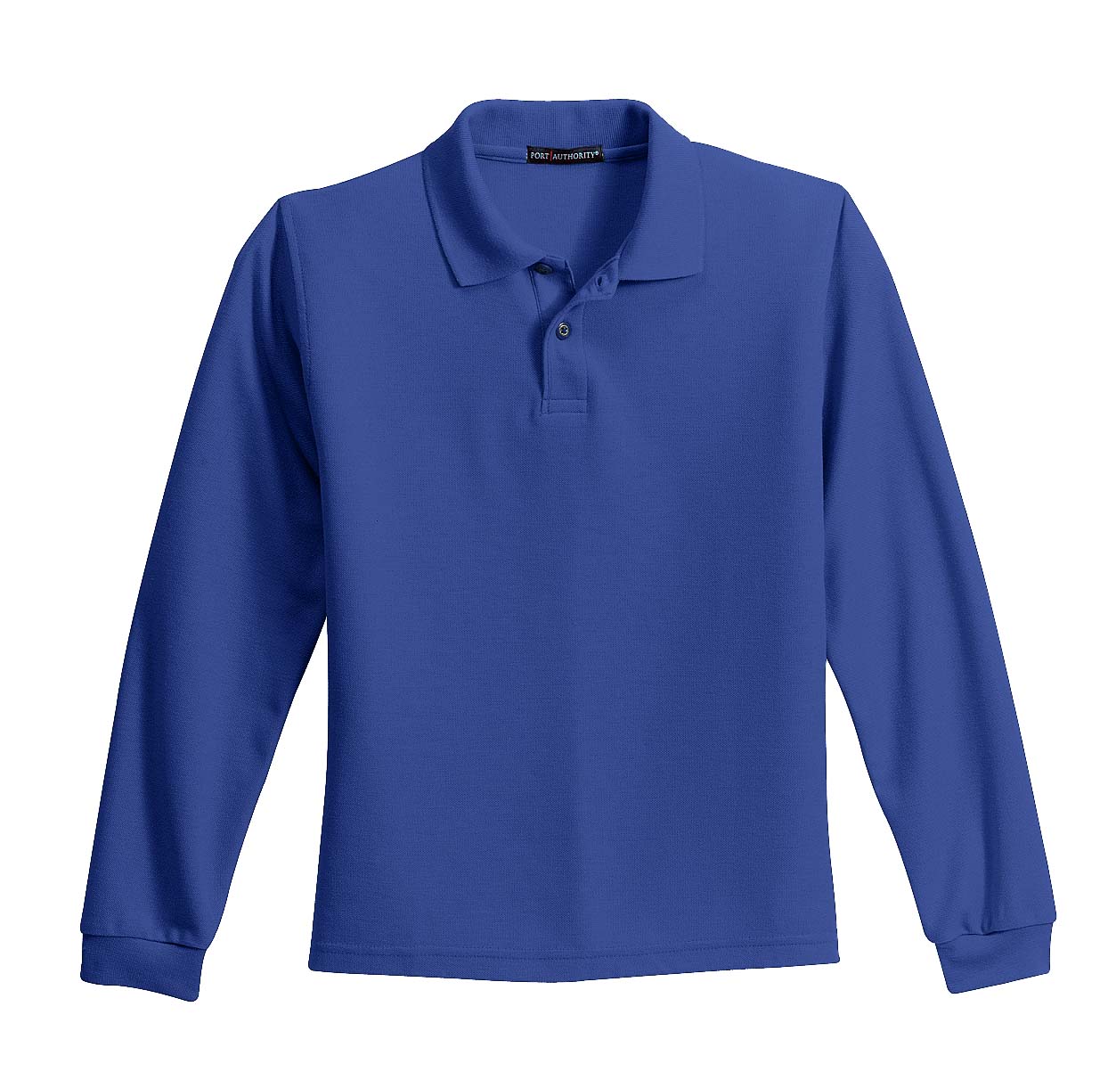Port Authority® - Youth Long Sleeve Silk Touch™ Polo
