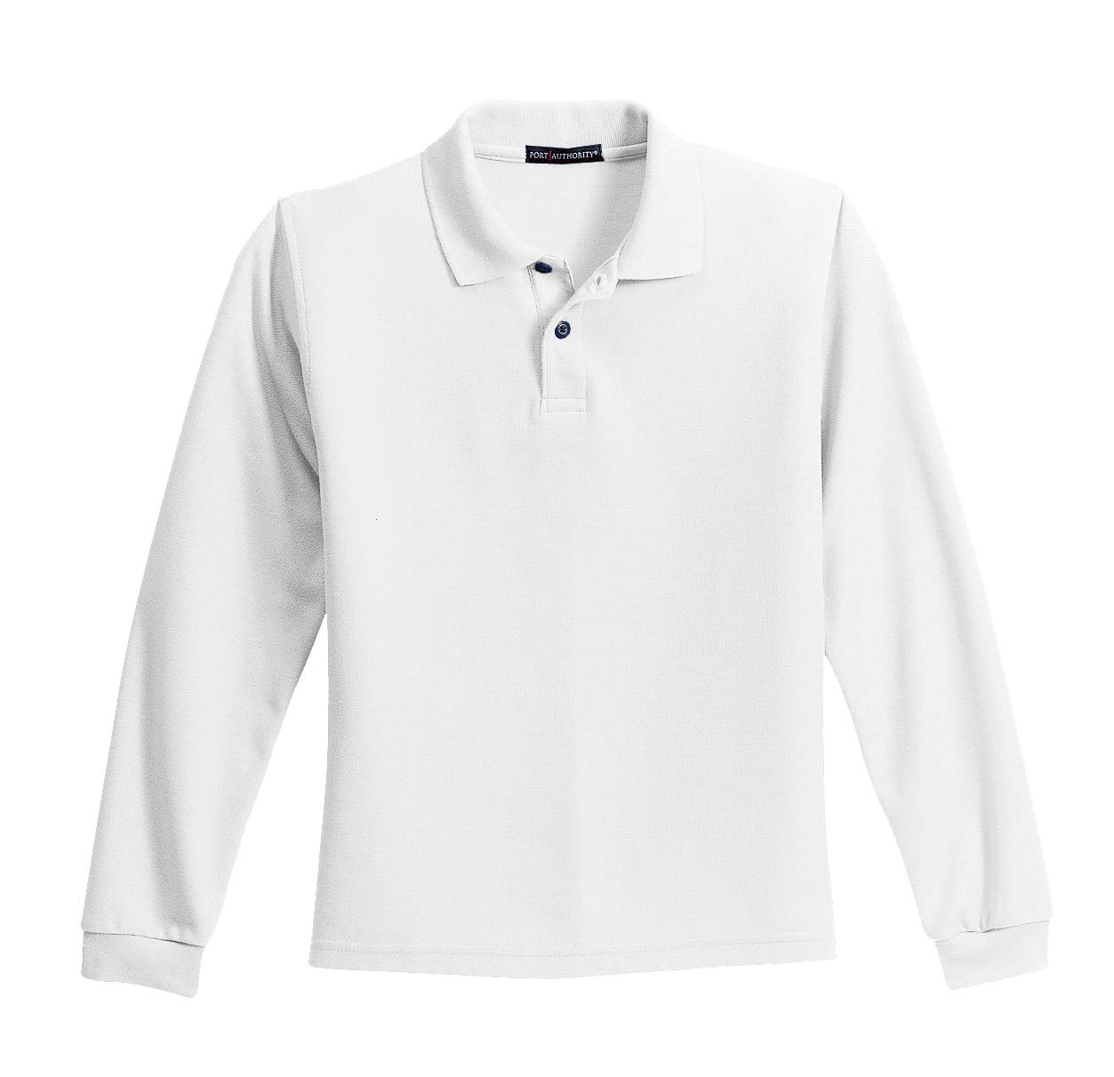 Port Authority® - Youth Long Sleeve Silk Touch™ Polo