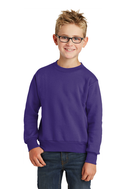 Port & Company® - Youth Core Fleece Crewneck Sweatshirt