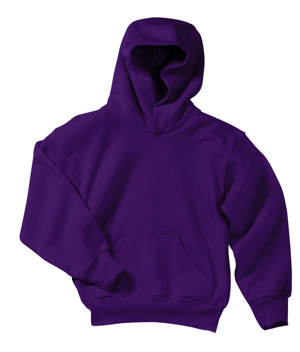 Port & Company® - Youth Core Fleece Pullover Hooded Sweatshirt