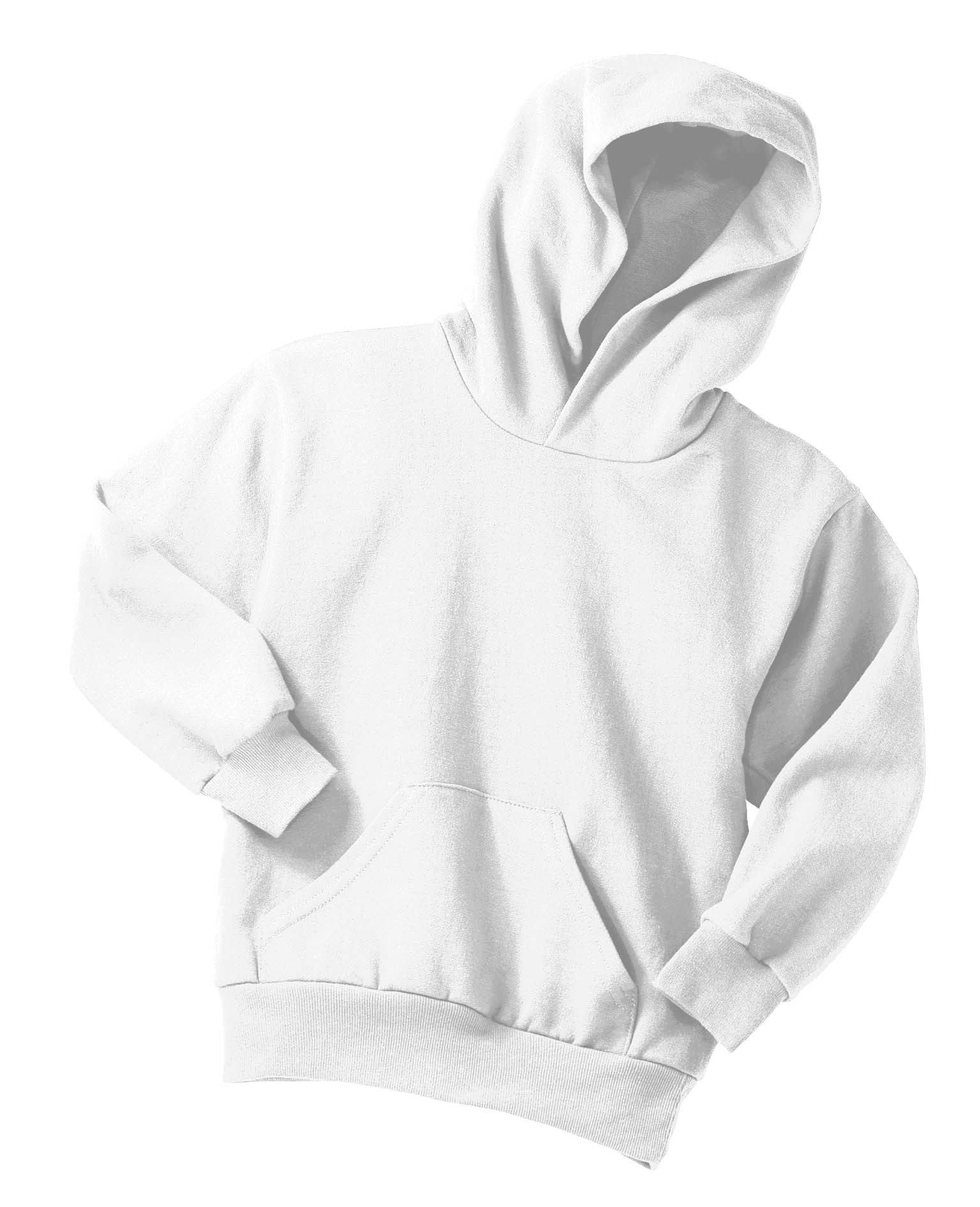 Port & Company® - Youth Core Fleece Pullover Hooded Sweatshirt
