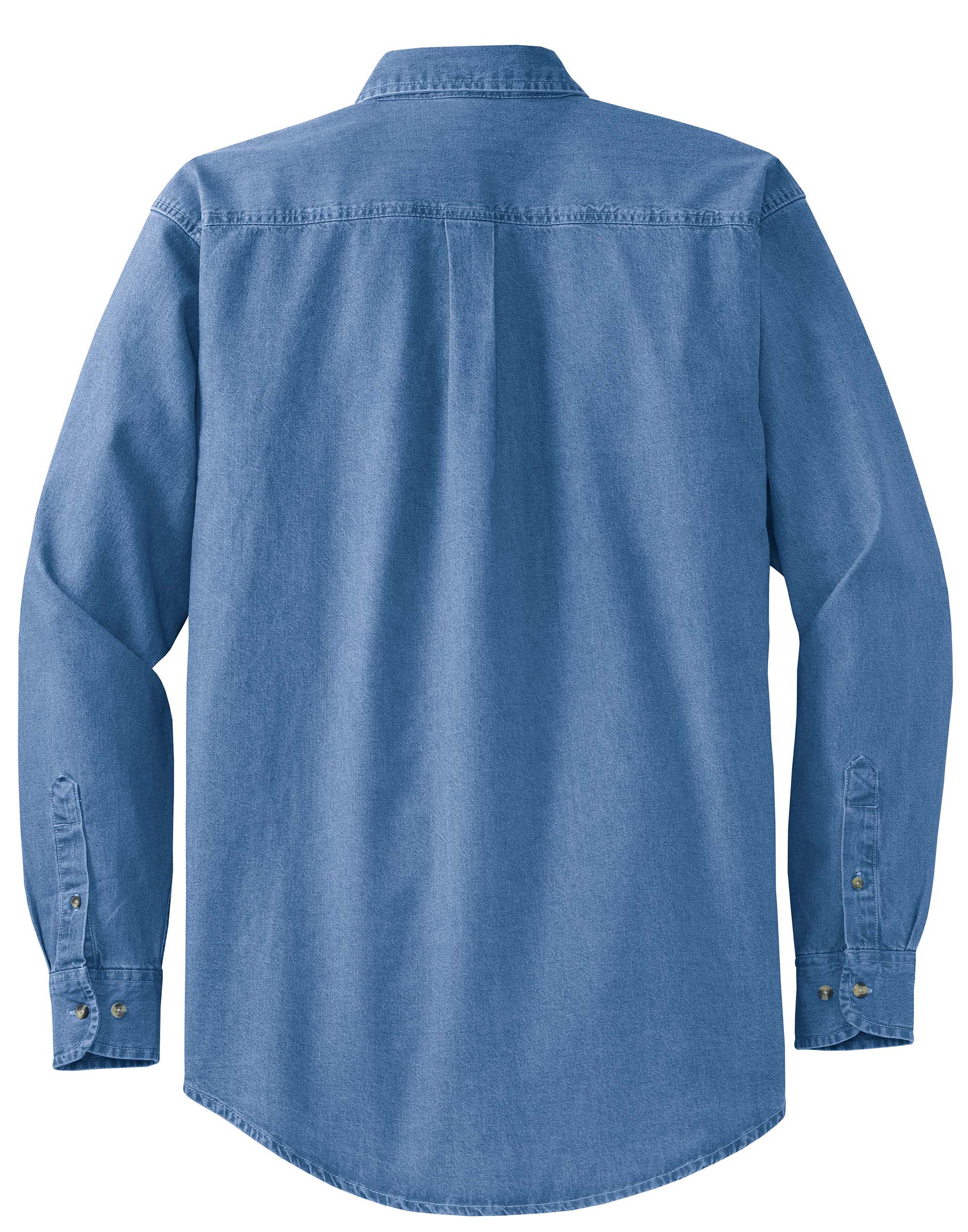 Port Authority® Tall Long Sleeve Denim Shirt