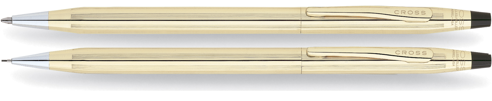 Classic Century 10KT Gold Filled/Rolled Gold Pen and Pencil Set