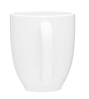 15 oz Ceramic Mug with Glossy Colored Exterior and Glossy Colored