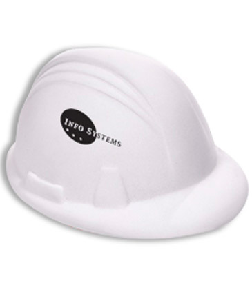 Prime Line Construction Hard Hat Shape Stress Ball