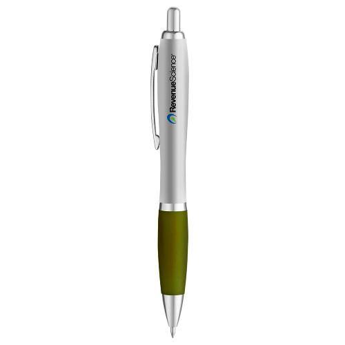 Curvaceous Matte Silver Ballpoint
