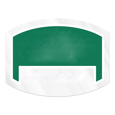 Inside Parking Permit | Flat Side Oval | 1 1/2
