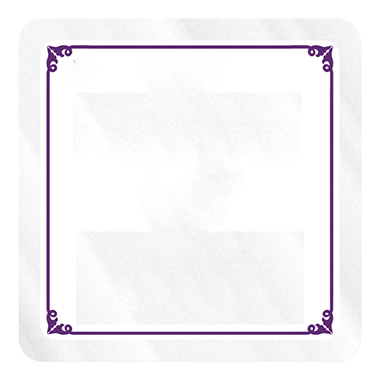 Inside Parking Permit | Square | 1 3/4