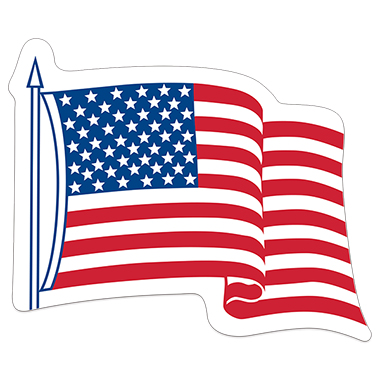 U.S. Flag Decal | 3 1/4