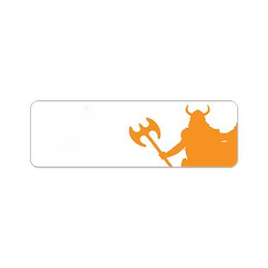 Rectangle Sticker | Round Corners | 1 7/8