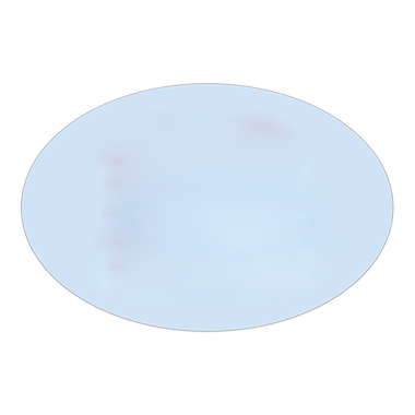 EZ-Peel Repositionable Roll Label | Oval | 3
