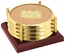Four Coasters with Solid Cherry Tray