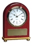 Rosewood Arch Clock