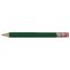 Round Golf Pencil w/Eraser