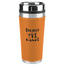Leatherette Tumbler - 16 Oz.