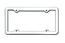Thin Panel License Plate Frames