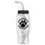 Poly-Pure - 27 oz. Transparent Bottle-Straw Lid
