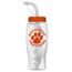 Poly-Pure - 27 oz. Transparent Bottle-Straw Lid