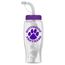 Poly-Pure - 27 oz. Transparent Bottle-Straw Lid