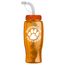 Poly-Pure - 27 oz. Transparent Bottle-Straw Lid