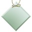 Jade Crystal Diamond Ornament