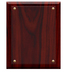 Crystal and Rosewood Finished Plaque (8