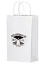 White Kraft Twisted Paper Handle Shopper