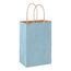 Matte Color Twisted Paper Handle Shopper
