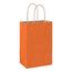 Matte Color Twisted Paper Handle Shopper